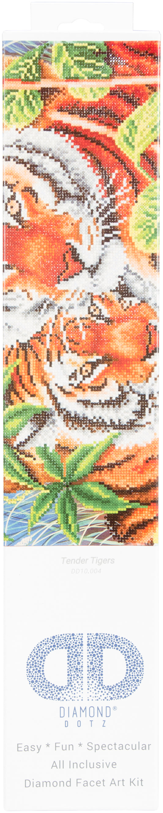 Diamond Dotz Diamond Embroidery Facet Art Kit 23.5"X17"-Tender Tiger