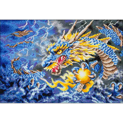 Diamond Dotz Diamond Embroidery Facet Art Kit 26.75"X22.5"-Mythical Dragon