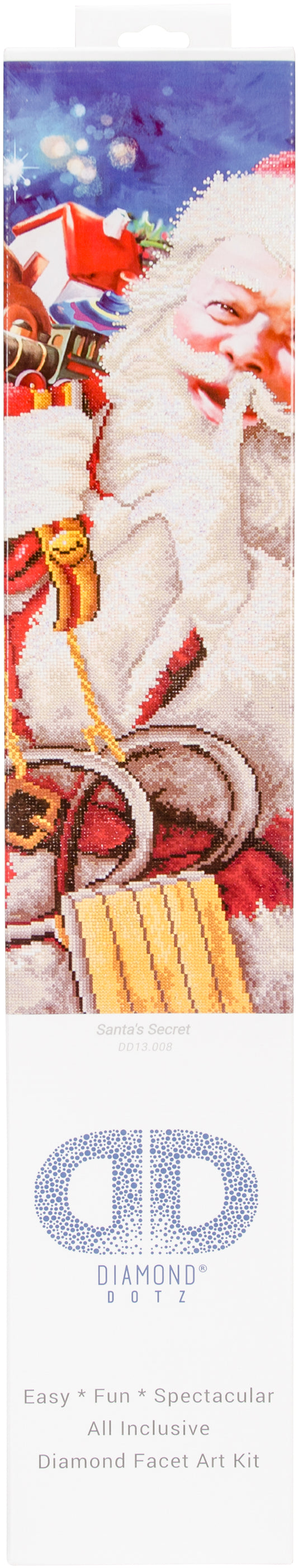 Diamond Dotz Diamond Embroidery Facet Art Kit 37.25"X43.5"-Santa's Secret