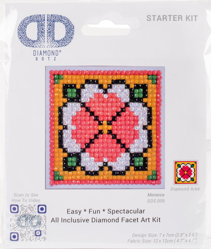 Diamond Dotz Diamond Embroidery Facet Art Kit 2.8"X2.8"-Morocco