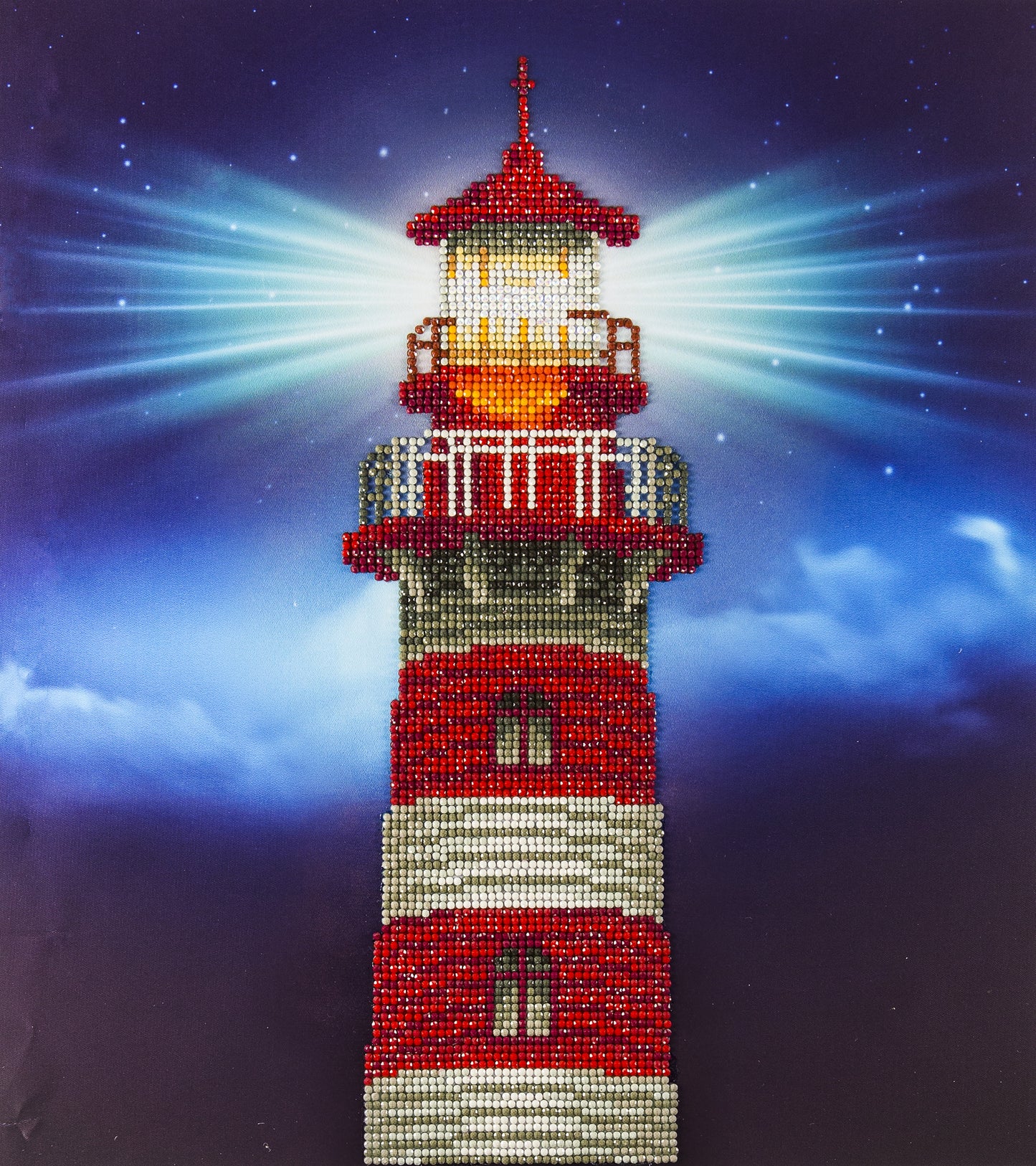 Leisure Arts Diamond Art Advanced Kit 14"X16"-Lighthouse