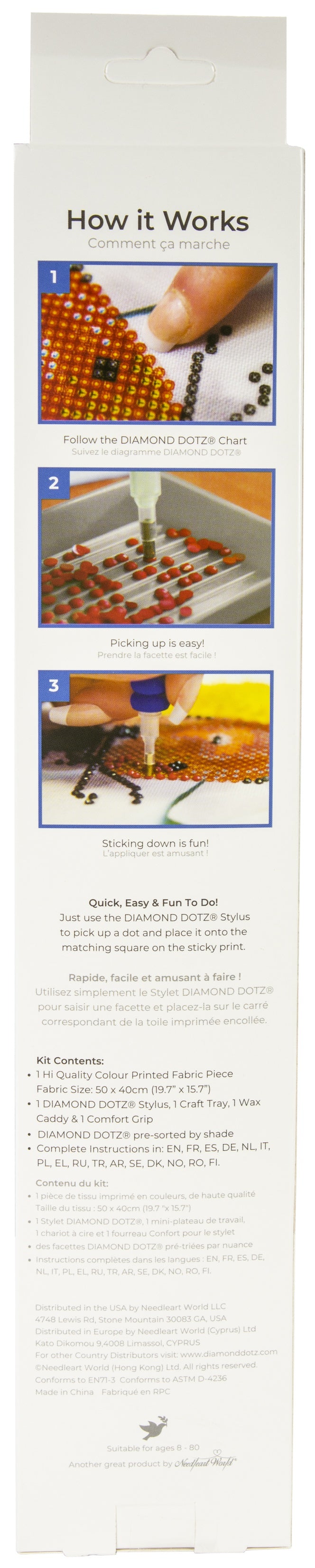 Diamond Dotz Diamond Art Kit 16.5"X12.6"-Three Amigos