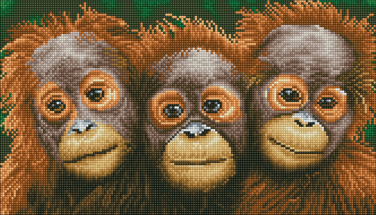 Diamond Dotz Diamond Embroidery Facet Art Kit 18.5"X10.6"-Oranging Around