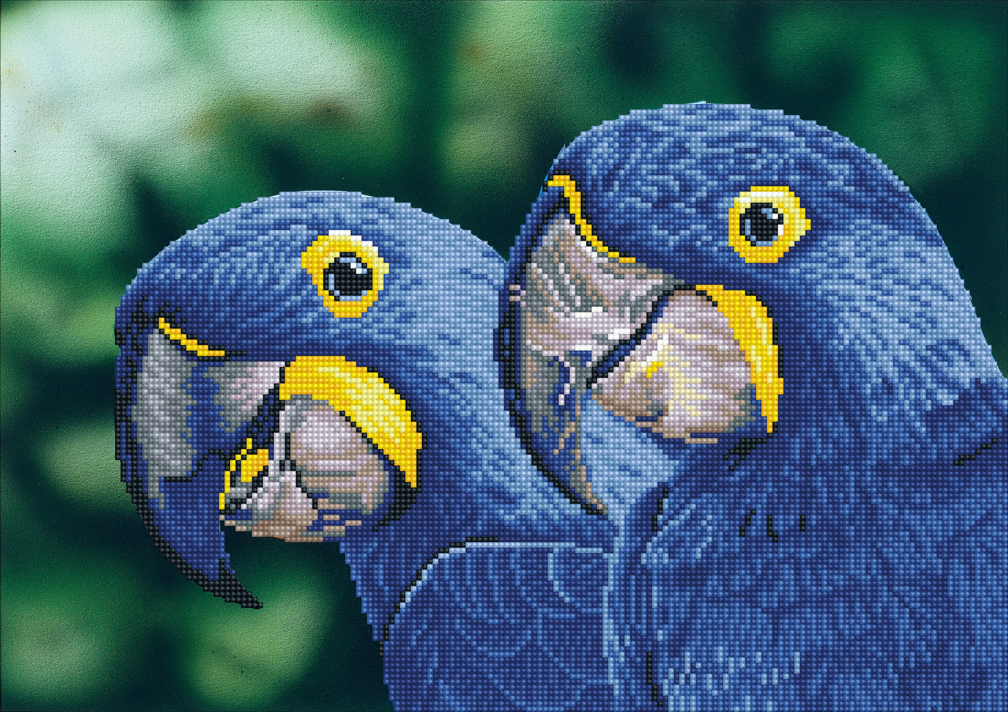 Diamond Dotz Diamond Embroidery Facet Art Kit 20.5"X14.6"-Blue Hyacinth Macaws
