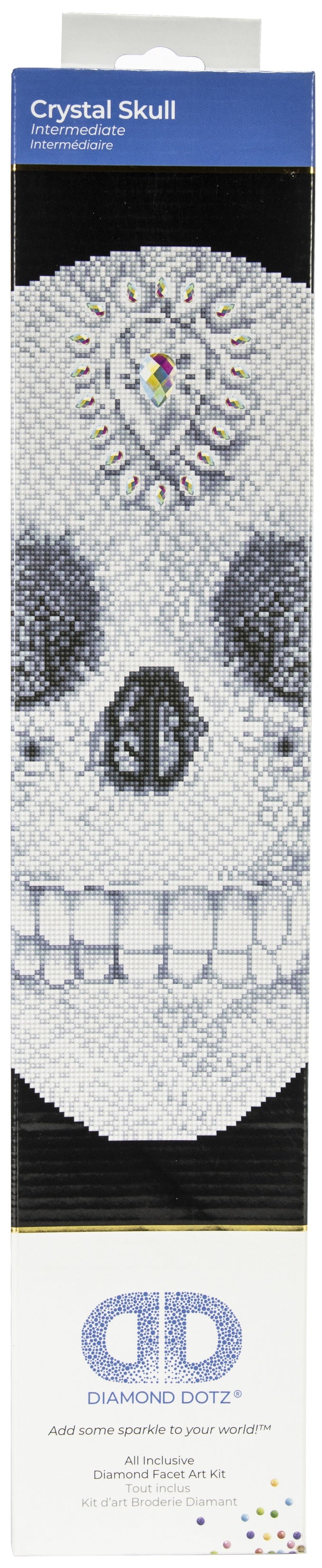 Diamond Dotz Diamond Embroidery Facet Art Kit 16.5"X20.5"-Crystal Skull