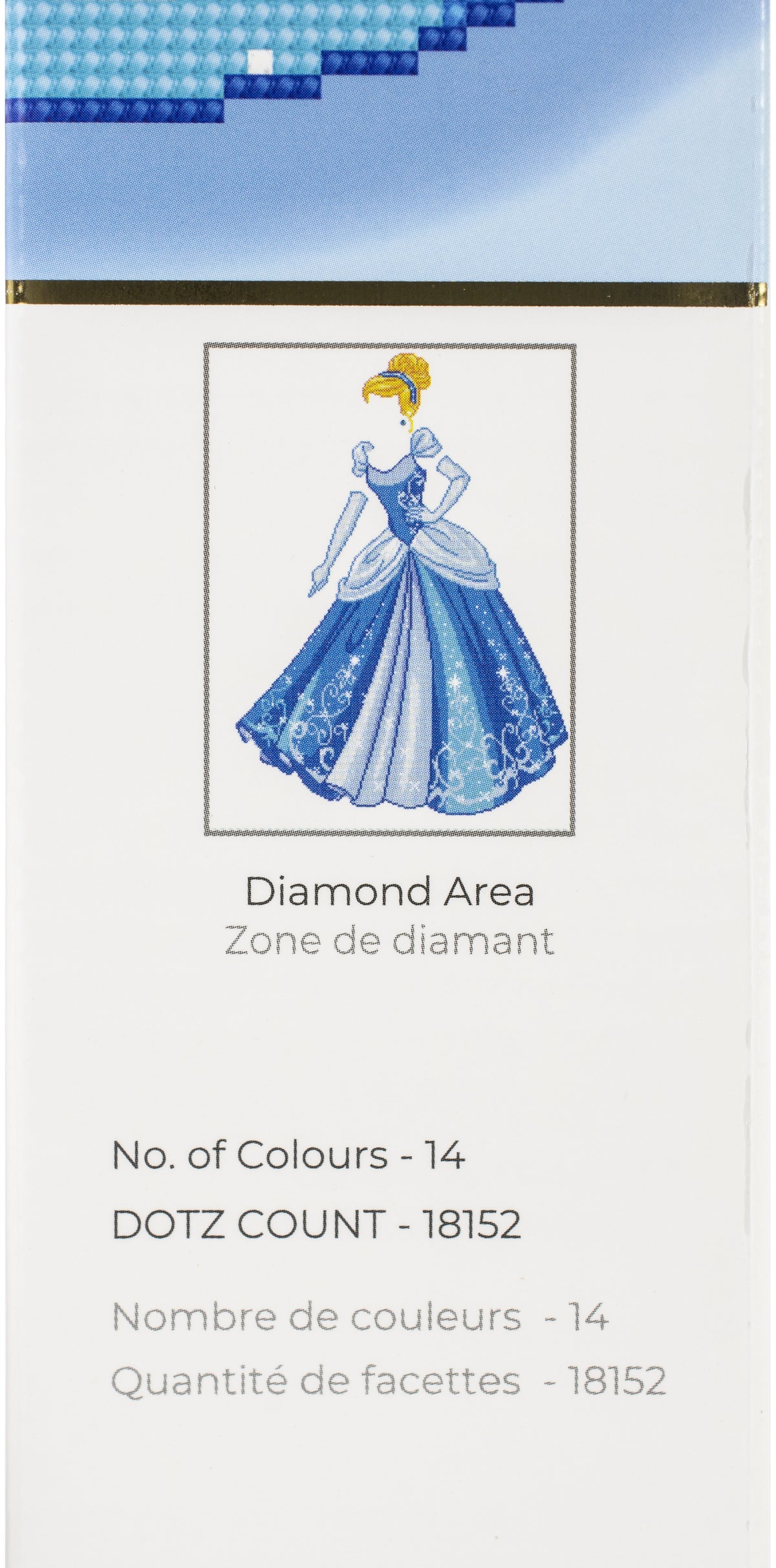 Diamond Dotz Diamond Embroidery Facet Art Kit 21"X28"-Cinderella
