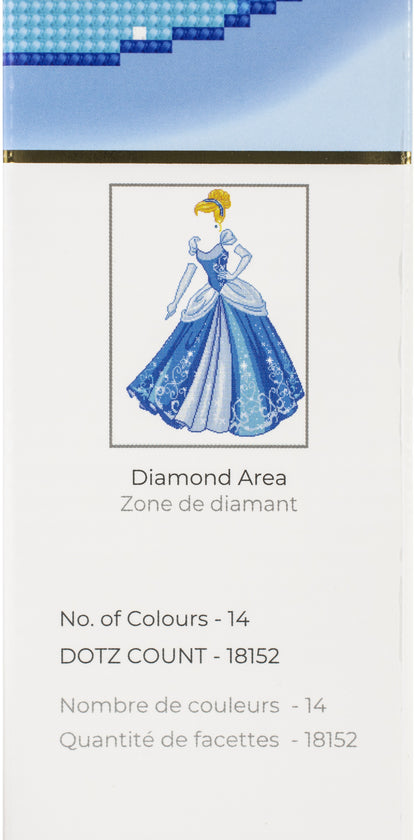 Diamond Dotz Diamond Embroidery Facet Art Kit 21"X28"-Cinderella