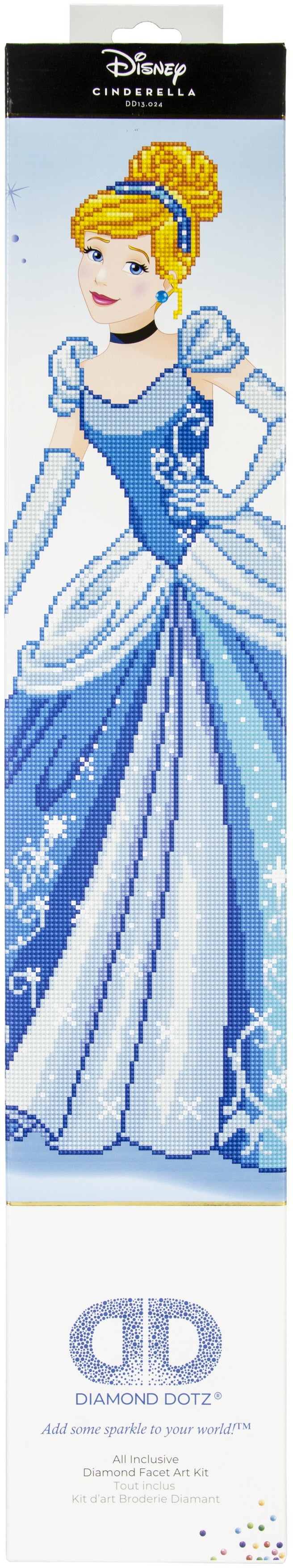 Diamond Dotz Diamond Embroidery Facet Art Kit 21"X28"-Cinderella