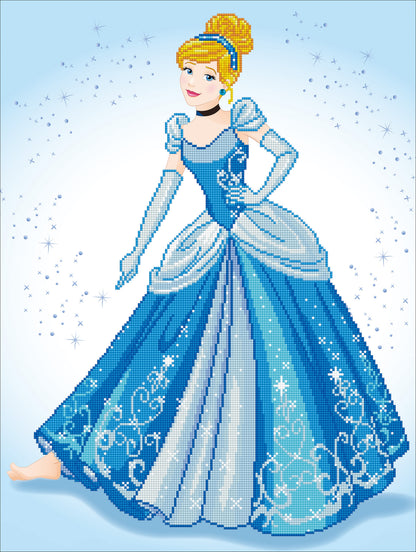 Diamond Dotz Diamond Embroidery Facet Art Kit 21"X28"-Cinderella