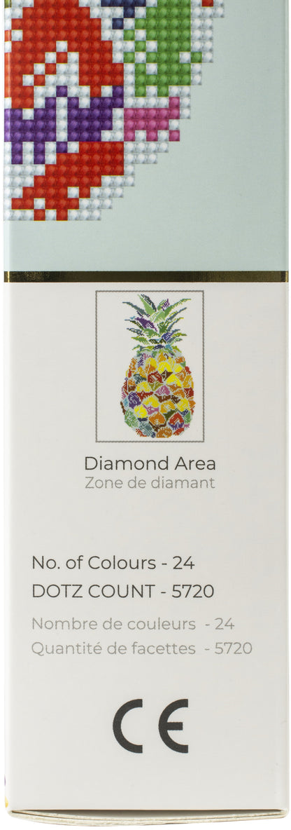 Diamond Dotz Diamond Embroidery Facet Art Kit 11"X15.4"-Pineapple Crush