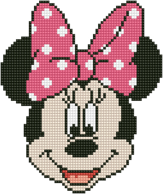 Diamond Dotz Diamond Embroidery Facet Art Kit-Minnie Head