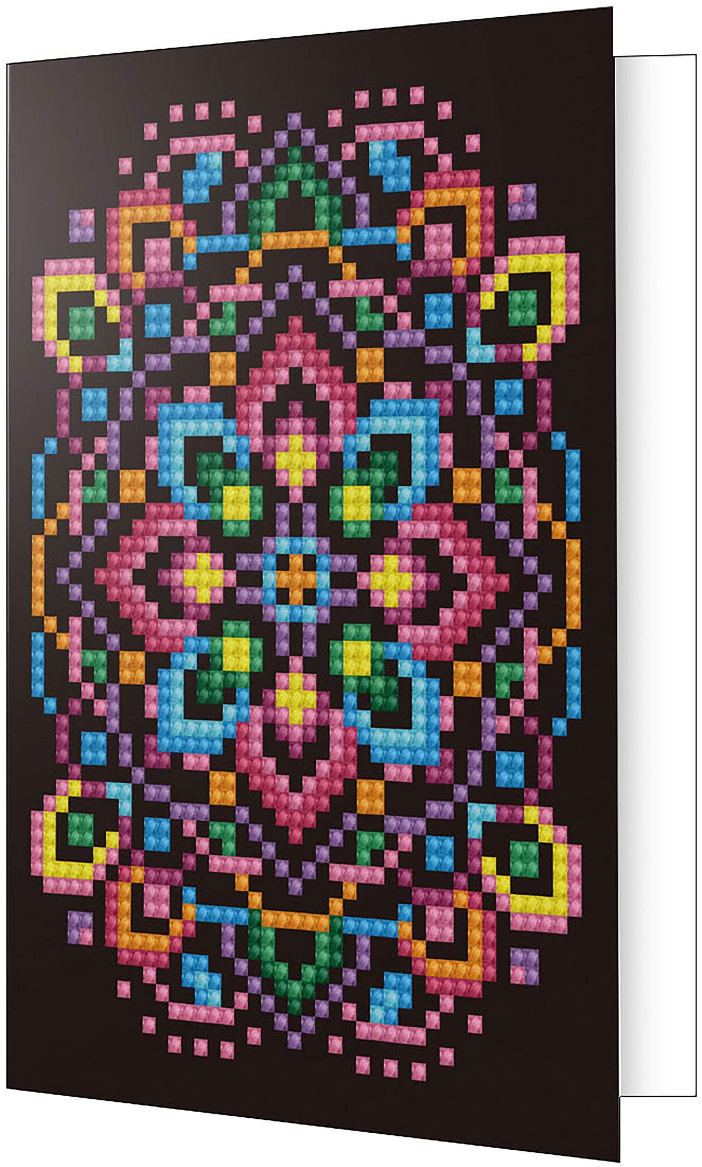 Diamond Dotz Diamond Art Greeting Card Kit 5"X7"-Blackstar