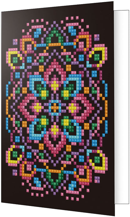 Diamond Dotz Diamond Art Greeting Card Kit 5"X7"-Blackstar