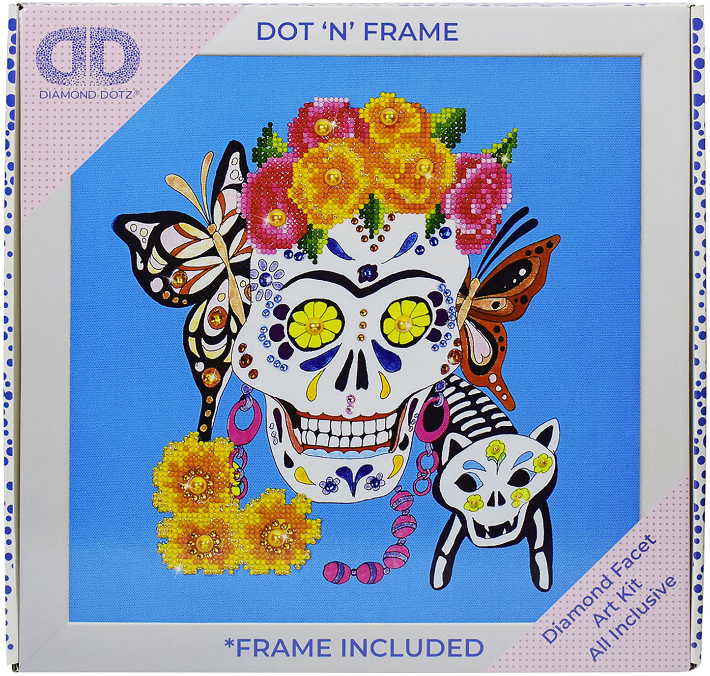 Diamond Dotz Diamond Embroidery Facet Art Kit W/ Frame-Cat Lady