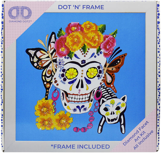 Diamond Dotz Diamond Embroidery Facet Art Kit W/ Frame-Cat Lady