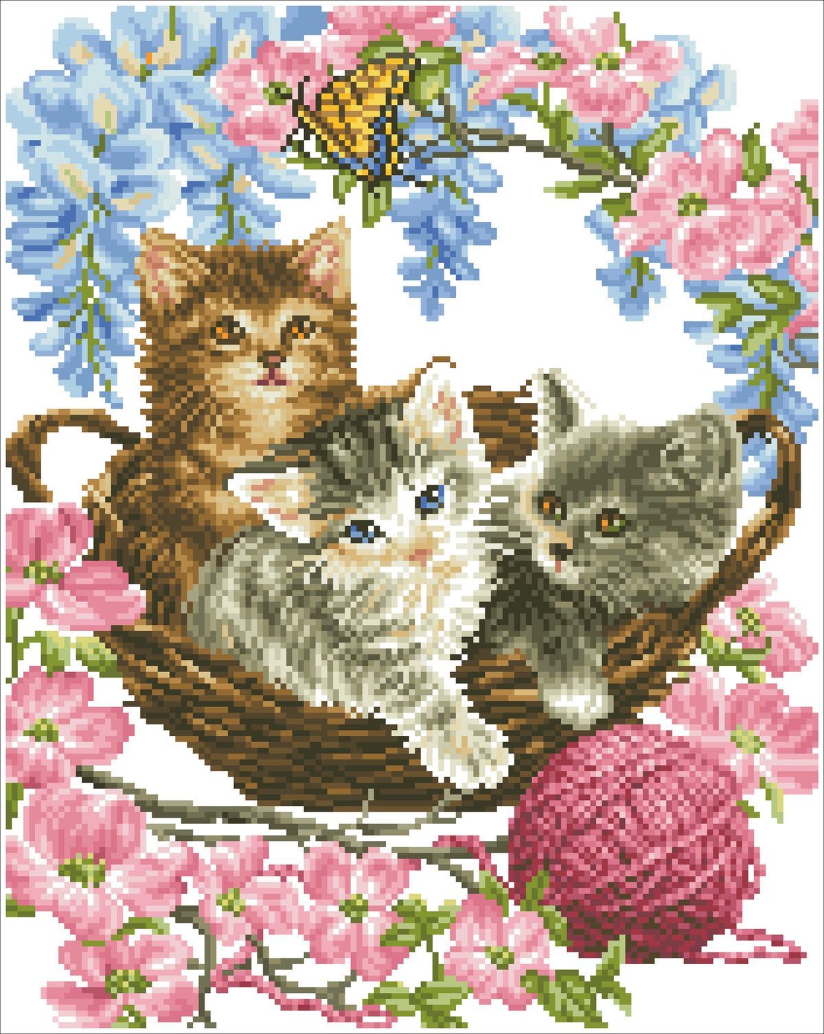 Diamond Dotz Diamond Embroidery Facet Art Kit 15.7"X19.7"-Kitty Knits