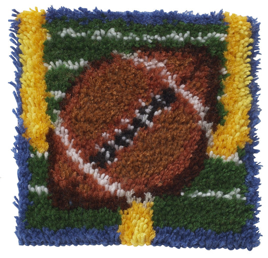 Caron Wonderart Latch Hook Kit 12"X12"-Touchdown
