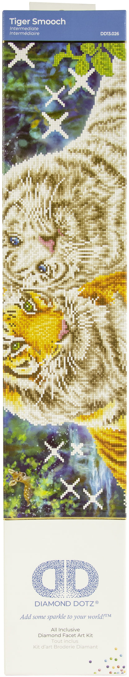 Diamond Dotz Diamond Embroidery Facet Art Kit 30.3"X21.7"-Tiger Smooch