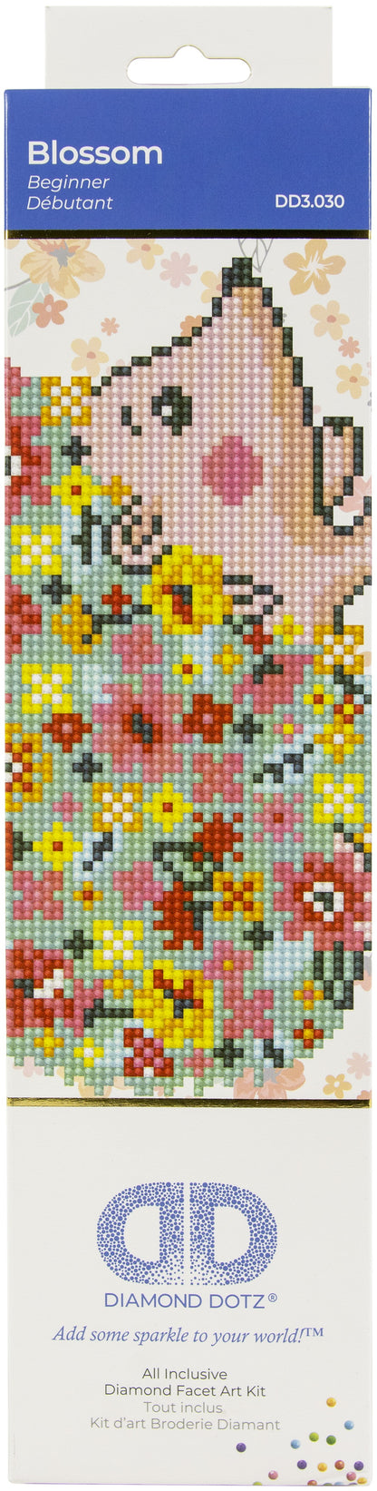 Diamond Dotz Diamond Embroidery Facet Art Kit 9"X9.8"-Blossom