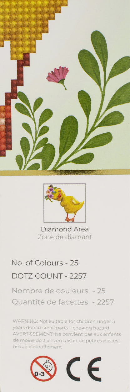 Diamond Dotz Diamond Embroidery Facet Art Kit 9"X9.8"-Daisy