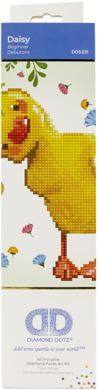 Diamond Dotz Diamond Embroidery Facet Art Kit 9"X9.8"-Daisy
