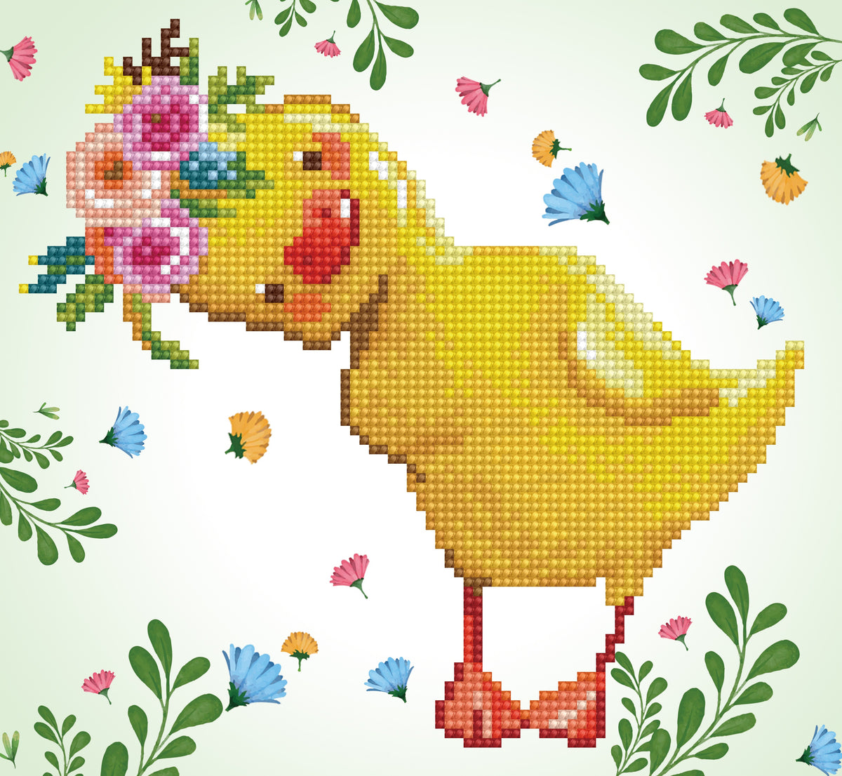 Diamond Dotz Diamond Embroidery Facet Art Kit 9"X9.8"-Daisy