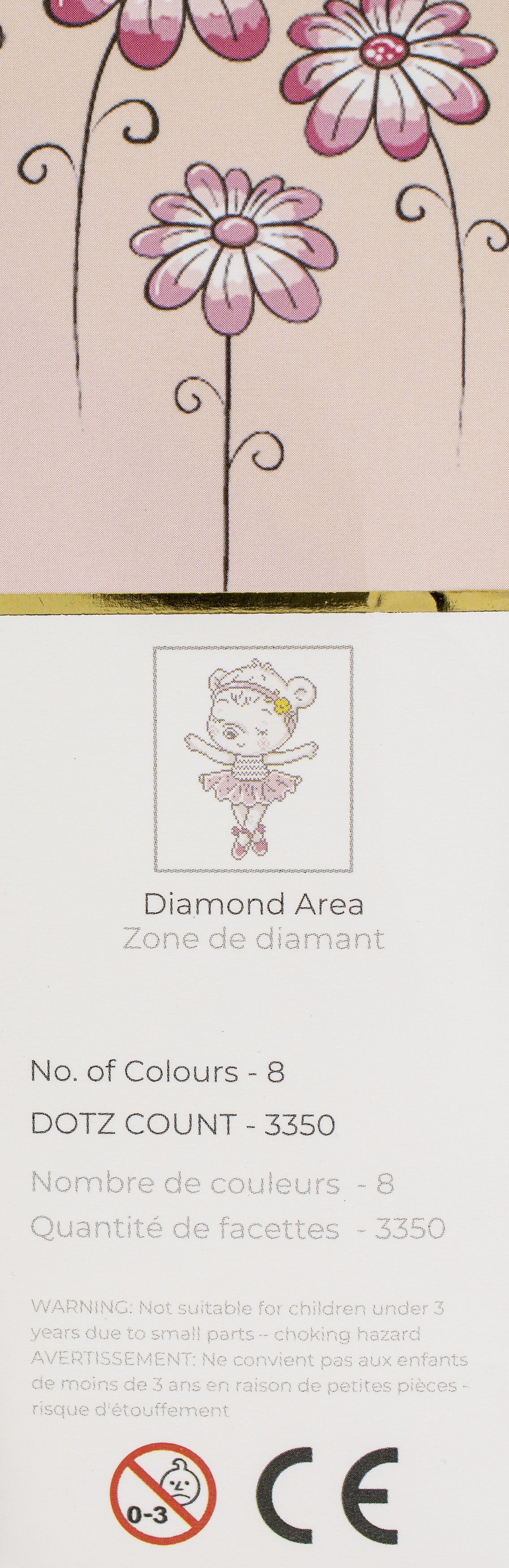 Diamond Dotz Diamond Embroidery Facet Art Kit 12.6"X12.6"-Ballet Bear