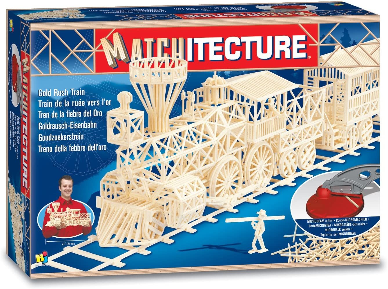 Bojeux Matchitecture - Gold Rush Train