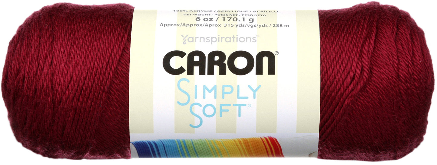 Caron Simply Soft Solids Yarn-Taupe