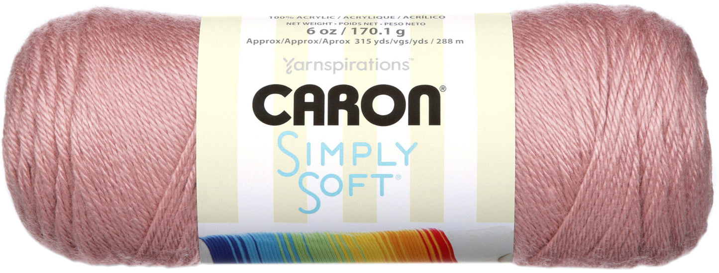 Caron Simply Soft Solids Yarn-Taupe