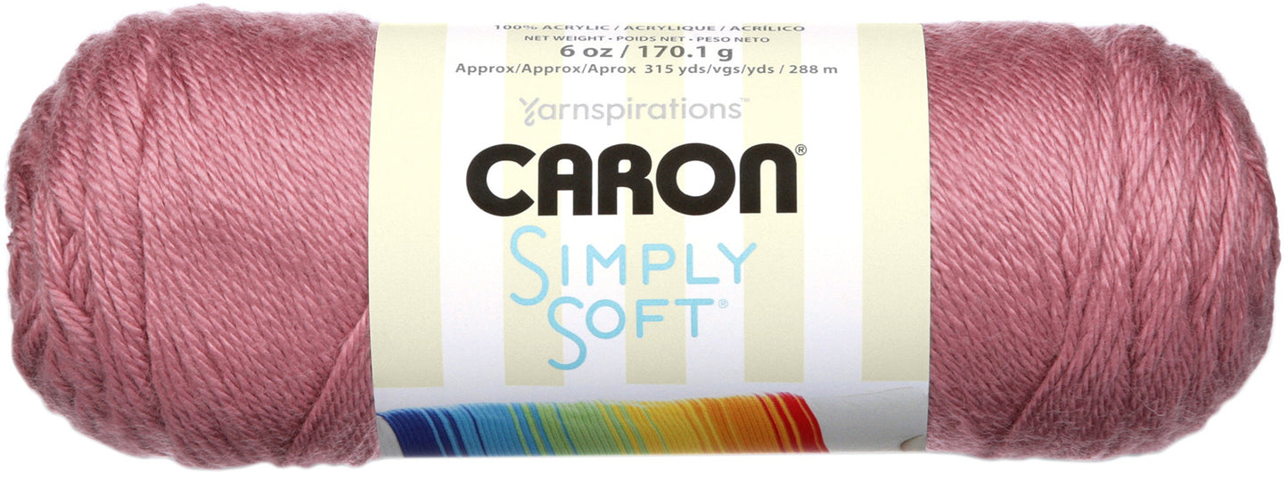 Caron Simply Soft Solids Yarn-Taupe