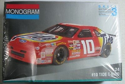 Monogram Level 3 Model Kit Tide Nascar T-Bird #10 Ricky Rudd