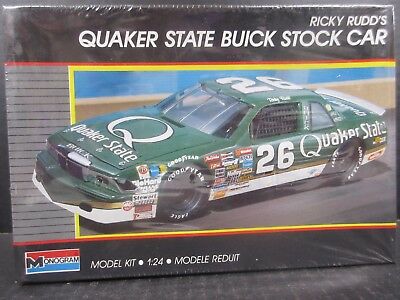 Monogram 2786 Ricky Rudd's Quaker State Buick Stock Car Plastic Kit