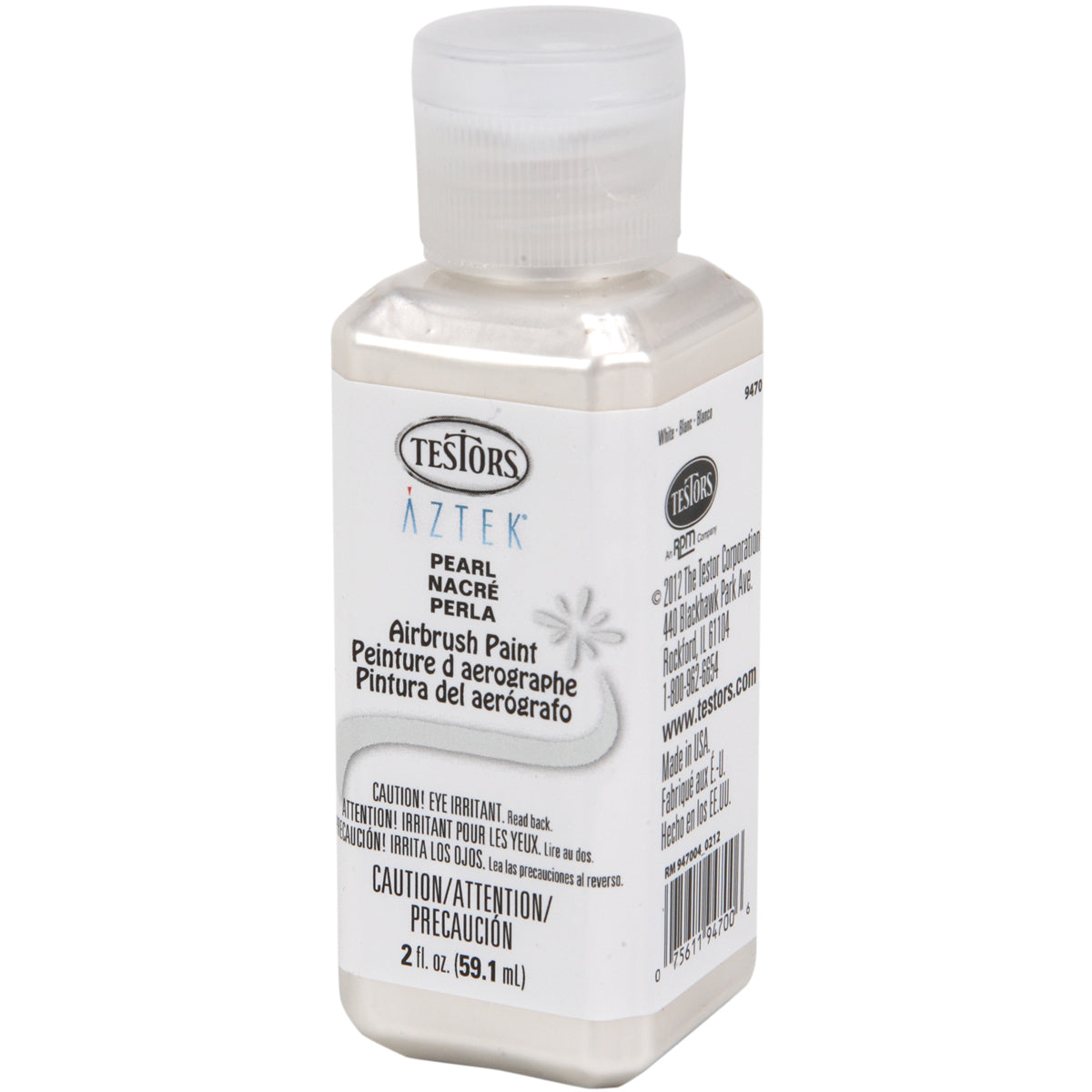 Aztek Airbrushable Pearl Acrylic Paint 2oz-Blue