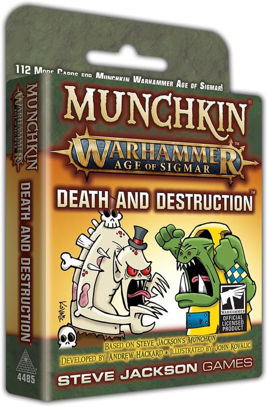Munchkin Warhammer Age of Sigmar: Death and Destruction