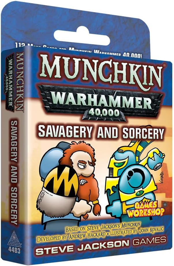 Munchkin Warhammer 40k: Savagery and Sorcery
