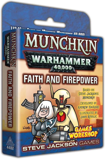 Munchkin Warhammer 40k: Faith and Firepower Expansion