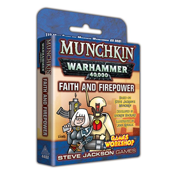 Munchkin Warhammer 40k: Faith and Firepower Expansion