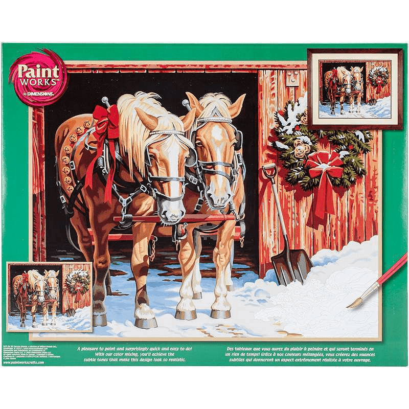 Paint Works Paint By Number Kit 20"X16"-Ready For The Ride