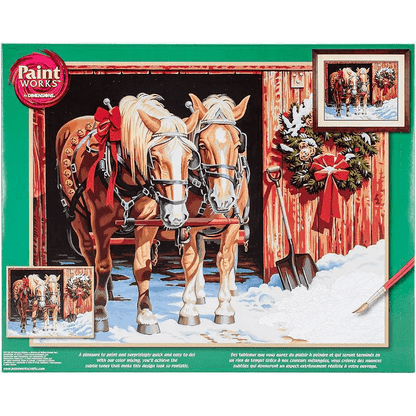 Paint Works Paint By Number Kit 20"X16"-Ready For The Ride