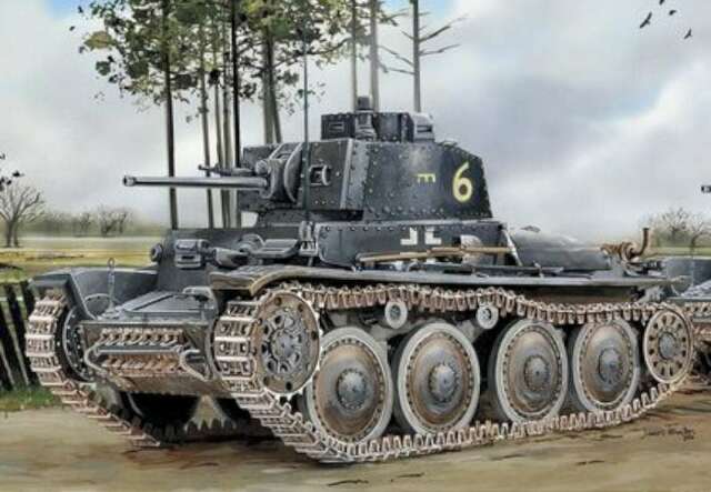 1/35 Pz.Kpfw.38(t) Ausf.G w/Interior