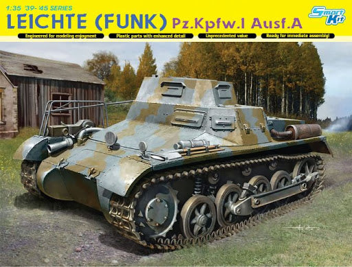 1/35 Scale Leichte (Funk) Pz.Kprw.1 Ausf.A from the '39 - '45 Series