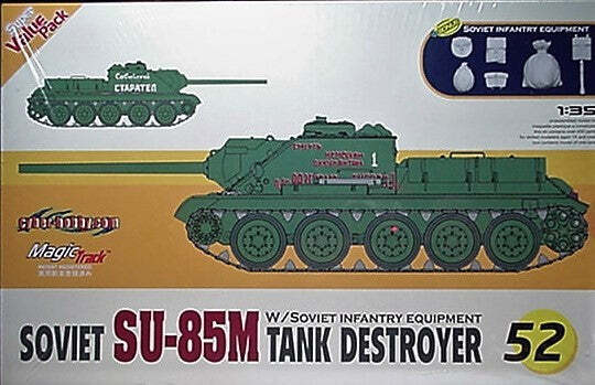 9152 1/35 Soviet SU-85M Tank Destroyer (Orange)