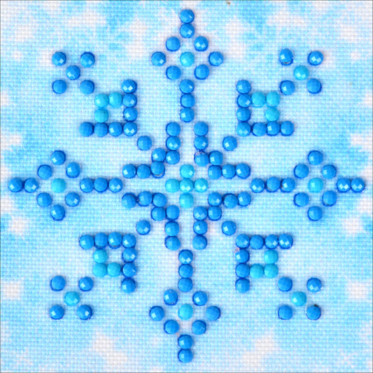 Diamond Dotz Diamond Embroidery Facet Art Kit 4.75"X4.75"-Snowflake Sparkle