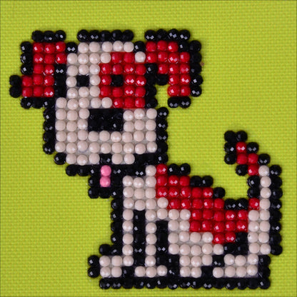 Diamond Dotz Diamond Embroidery Facet Art Kit 3"X3"-Fido