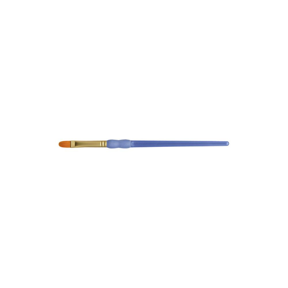 Crafter's Choice Gold Taklon Filbert Brush - 0 - Discontinues