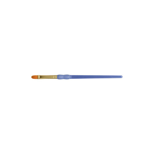 Crafter's Choice Gold Taklon Filbert Brush - 0 - Discontinues