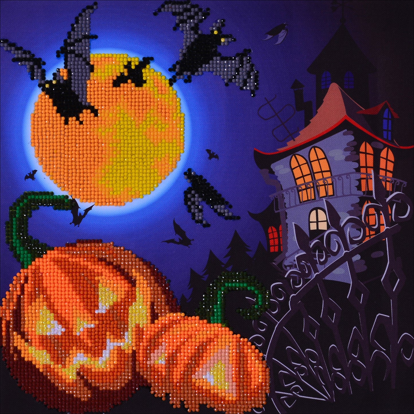 Diamond Dotz Diamond Embroidery Facet Art Kit 12.5"X12.5"-Haunt Me (House)