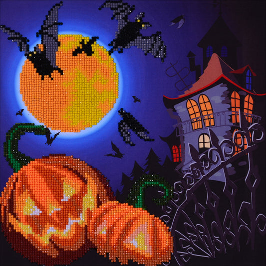 Diamond Dotz Diamond Embroidery Facet Art Kit 12.5"X12.5"-Haunt Me (House)