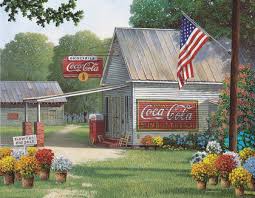 Coca-Cola "Country General Store" 500 Piece Springbok